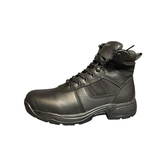 Propper Men’s Series 100 6” Side Zip Boot 11.5 Black Full Grain Leather Tactical - Picture 5 of 9